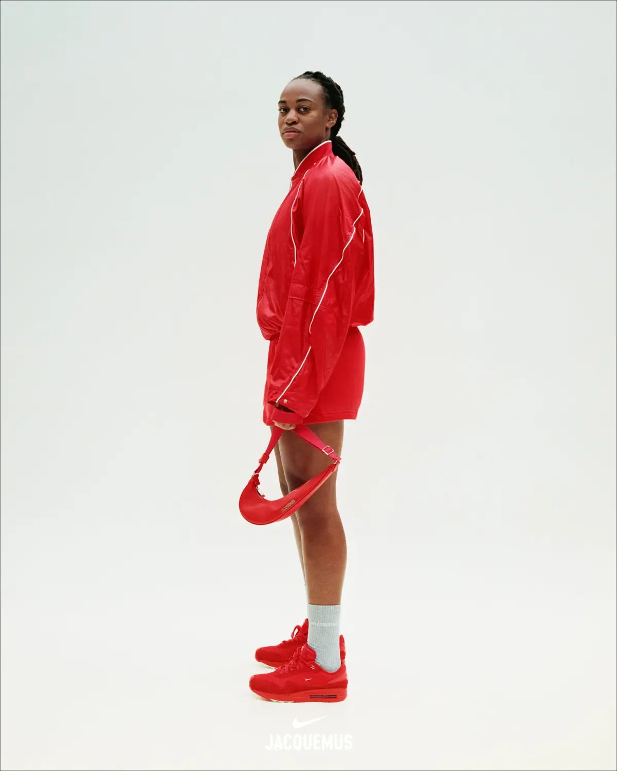 Marie Antoinette Katoto In Nike X Jacquemus