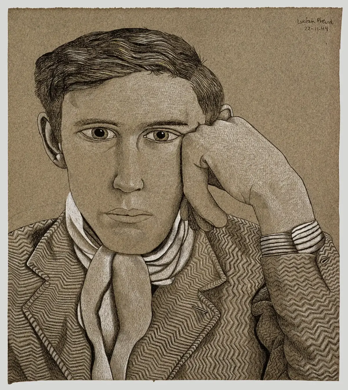 Freud Portrait Of Young Man 25.3B281d58